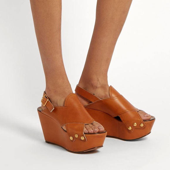 chloe platform shoes